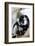 Male black-and-white ruffed lemur (Varecia variegata), Nosy Iranja, northern area, Madagascar, Afri-Christian Kober-Framed Photographic Print