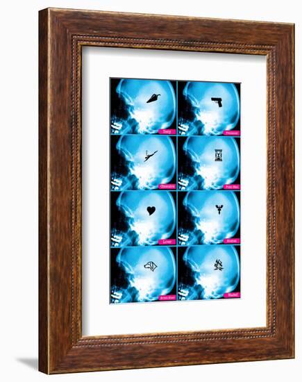 Male Brain-null-Framed Premium Giclee Print