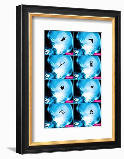 Male Brain-null-Framed Premium Giclee Print