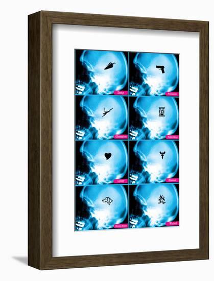 Male Brain-null-Framed Premium Giclee Print