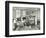 Male Cookery Students at Work in the Kitchen, Westminster Technical Institute, London, 1910-null-Framed Photographic Print