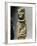 Male Deity Pillar Statue with Collar and Carved Wild Boar on Chest-null-Framed Giclee Print