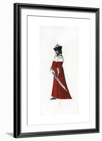 Male Dress, C1480-Henry Shaw-Framed Premium Giclee Print