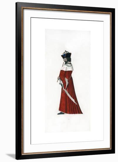 Male Dress, C1480-Henry Shaw-Framed Premium Giclee Print
