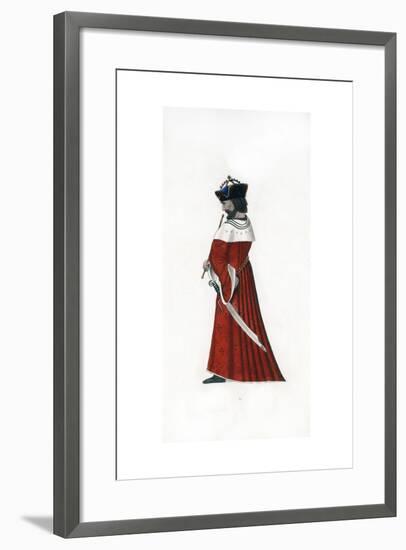 Male Dress, C1480-Henry Shaw-Framed Premium Giclee Print