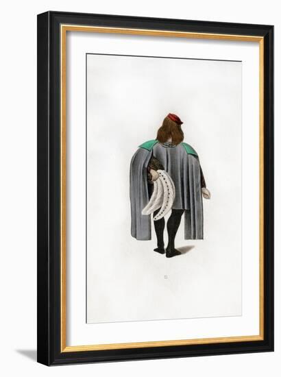 Male Dress, C1480-Henry Shaw-Framed Giclee Print