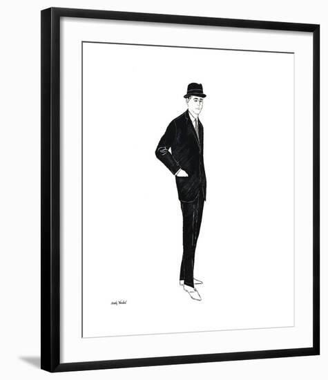 Male Fashion Figure, c. 1960-Andy Warhol-Framed Giclee Print