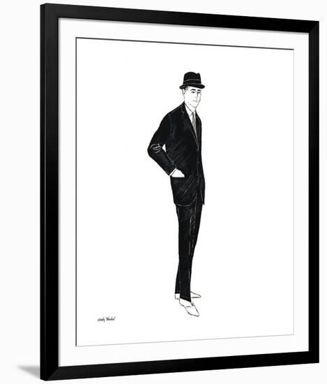 Male Fashion Figure, c. 1960-Andy Warhol-Framed Giclee Print