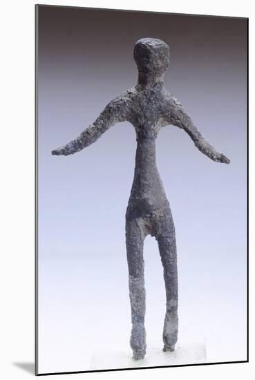 Male Figure Making an Offering, Bronze Statuette from Marzabotto-null-Mounted Giclee Print