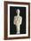 Male Figure Wearing Bandoleer Statue from Syros, Greece, Front, Cycladic Culture, 3rd Millennium BC-null-Framed Giclee Print