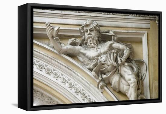 Male Figure-null-Framed Premier Image Canvas