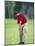 Male Golfer in Action-Chris Trotman-Mounted Photographic Print