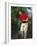 Male Golfer in Action-Chris Trotman-Framed Photographic Print