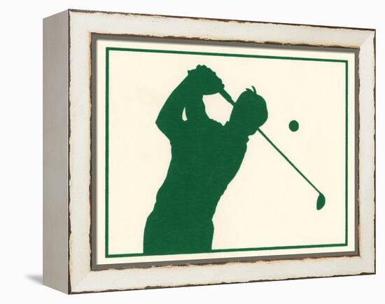 Male Golfer-Crockett Collection-Framed Premier Image Canvas