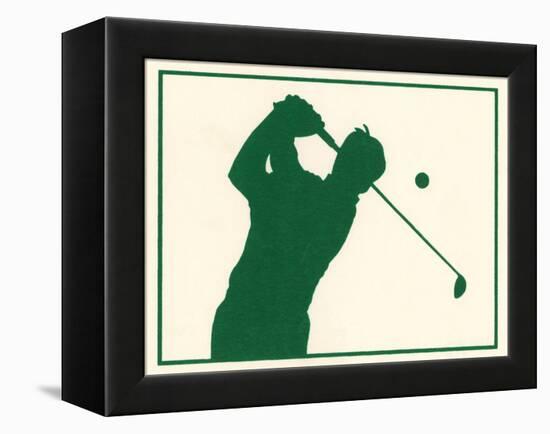 Male Golfer-Crockett Collection-Framed Premier Image Canvas