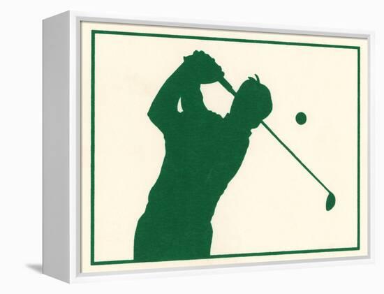 Male Golfer-Crockett Collection-Framed Premier Image Canvas