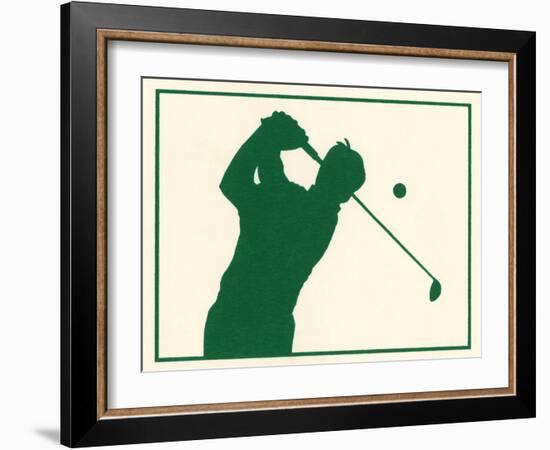 Male Golfer-Crockett Collection-Framed Giclee Print