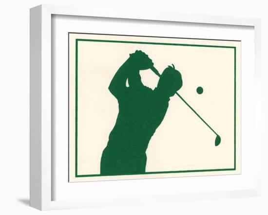 Male Golfer-Crockett Collection-Framed Giclee Print