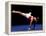 Male Gymnast Performing on the Floor Exercise-null-Framed Premier Image Canvas