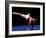 Male Gymnast Performing on the Floor Exercise-null-Framed Photographic Print