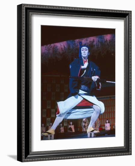 Male Impersonator Ryuko Kawaji at the Kokusai Theater, Tokyo, Japan, 1962-Eliot Elisofon-Framed Photographic Print