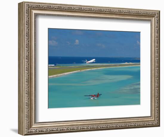 Male International Airport, Maldives, Indian Ocean-Papadopoulos Sakis-Framed Photographic Print