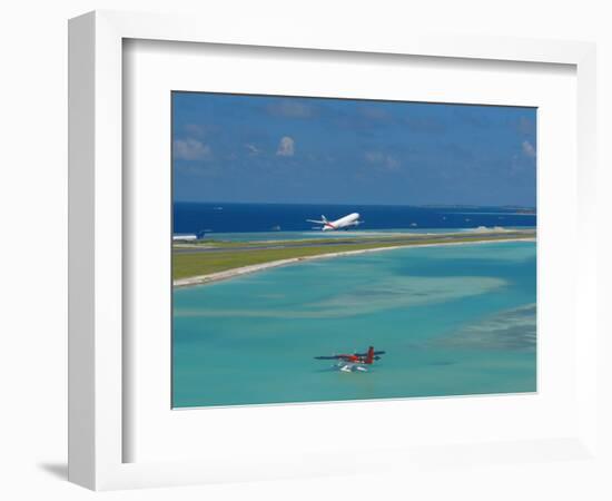 Male International Airport, Maldives, Indian Ocean-Papadopoulos Sakis-Framed Photographic Print