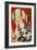 Male Kabuki Actor-Kunichika toyohara-Framed Giclee Print