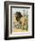 Male Lion Stands Alone in a Desert-W. Foster-Framed Photographic Print