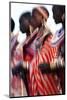 Male Maasai Dancers, Amboseli National Park, Kenya-Paul Joynson Hicks-Mounted Photographic Print