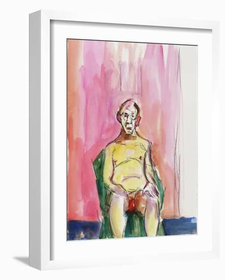 Male Nude, 2015-Julie Held-Framed Giclee Print