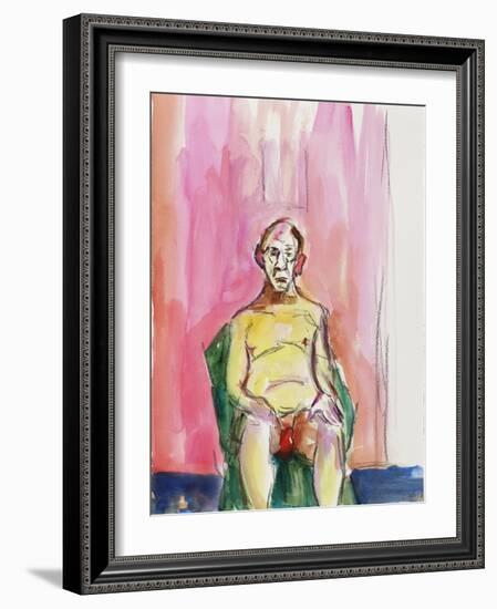 Male Nude, 2015-Julie Held-Framed Giclee Print