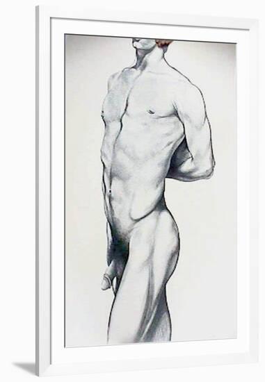 Male Nude 4-Lowell Blair Nesbitt-Framed Limited Edition