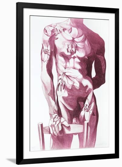 Male Nude 5-Lowell Blair Nesbitt-Framed Limited Edition