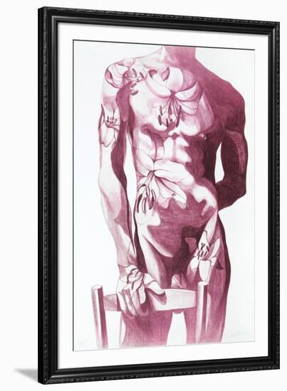 Male Nude 5-Lowell Blair Nesbitt-Framed Limited Edition