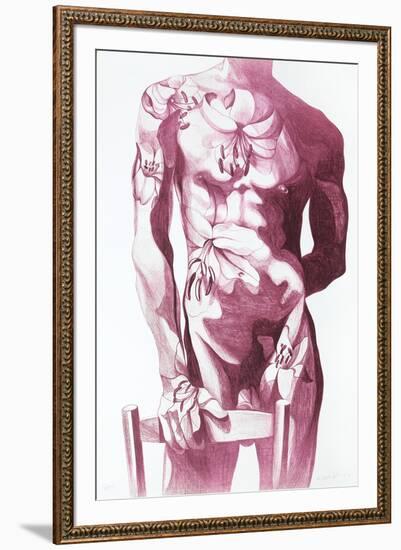 Male Nude 5-Lowell Blair Nesbitt-Framed Limited Edition