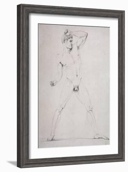 Male Nude, Creugas of Durazzo-Antonio Canova-Framed Giclee Print