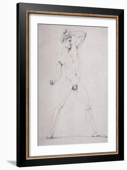 Male Nude, Creugas of Durazzo-Antonio Canova-Framed Giclee Print