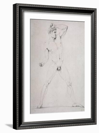 Male Nude, Creugas of Durazzo-Antonio Canova-Framed Giclee Print