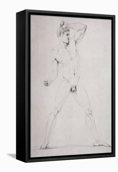 Male Nude, Creugas of Durazzo-Antonio Canova-Framed Premier Image Canvas