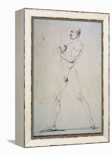 Male Nude, Damoxenos of Syracuse-Antonio Canova-Framed Premier Image Canvas