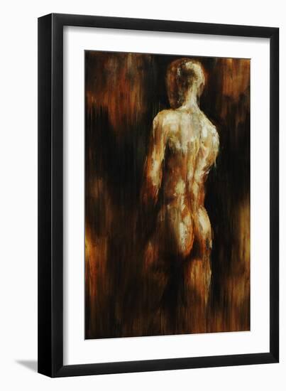 Male Nude I-Sydney Edmunds-Framed Giclee Print