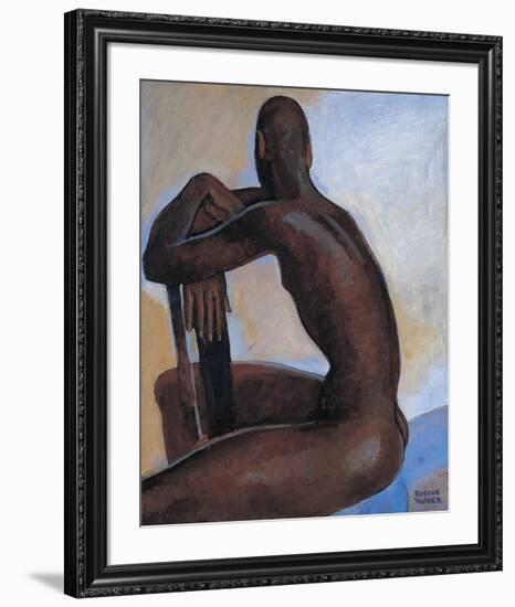 Male Nude II-Boscoe Holder-Framed Premium Giclee Print