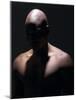 Male Nude in Shadows-null-Mounted Photographic Print