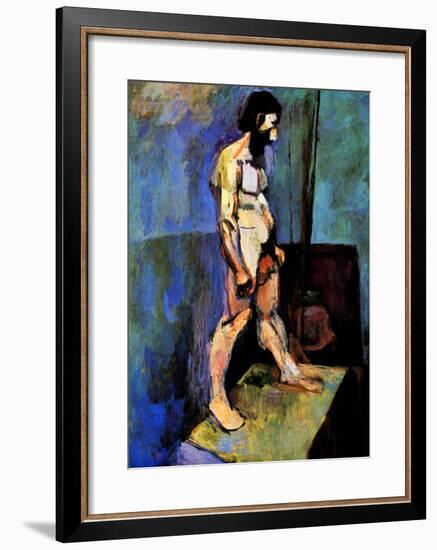 Male Nude Model-Henri Matisse-Framed Giclee Print