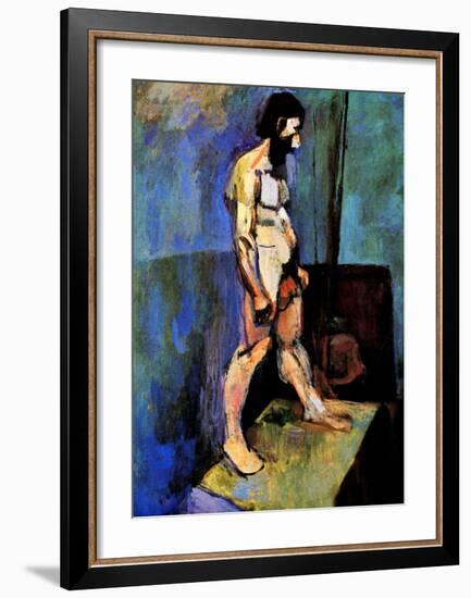 Male Nude Model-Henri Matisse-Framed Giclee Print