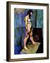 Male Nude Model-Henri Matisse-Framed Giclee Print
