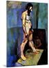 Male Nude Model-Henri Matisse-Mounted Giclee Print