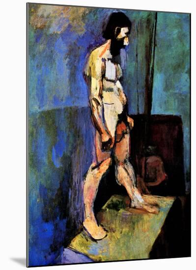 Male Nude Model-Henri Matisse-Mounted Giclee Print