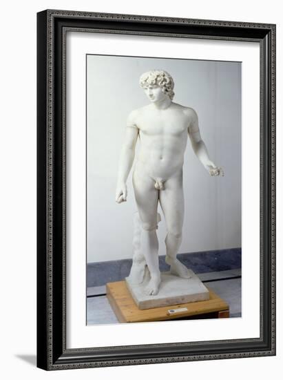 Male Nude, Possibly Antinous, 130-138 AD-null-Framed Giclee Print